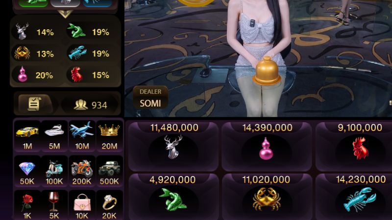 Kết quả công bố là tiền thắng được cộng ngay lập tức